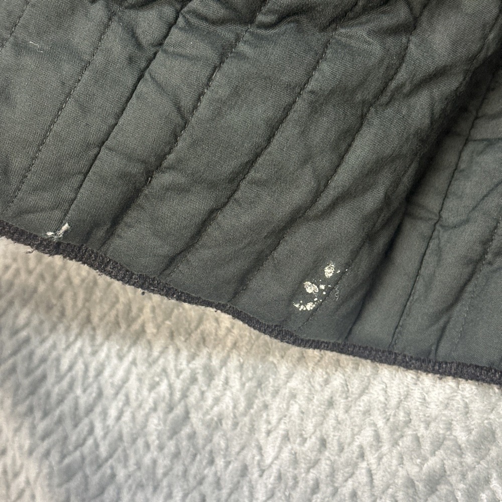 GAP Wool Coat Women's Medium Quilted Lining Hooded Full Zip Jacket - Picture 10 of 11